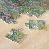 Monet Cliff Walk bij Pourvil Impressionist Paintin Legpuzzel (Zijkant)