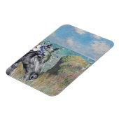 Monet Cliff Walk & Black Horse compilatie Magneet (Linkerzijde)