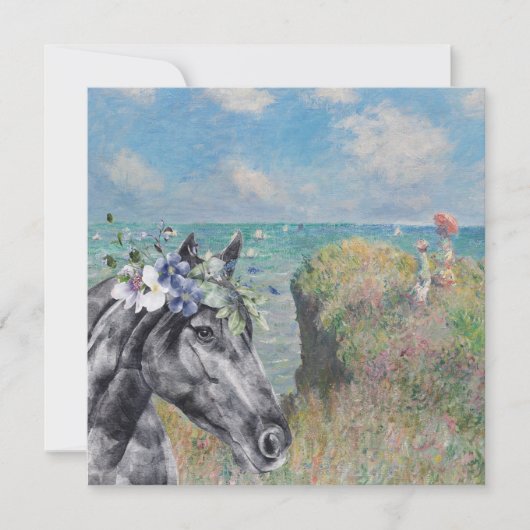 Monet Cliff Walk & Black Horse Compilation Flat (Voorkant)