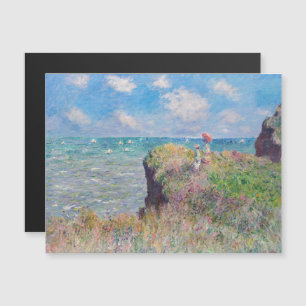 Monet - Cliff Walk in Pourville Magnetic Kaart