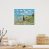 Monet Cliff Walk in Pourville Poster (Keuken)