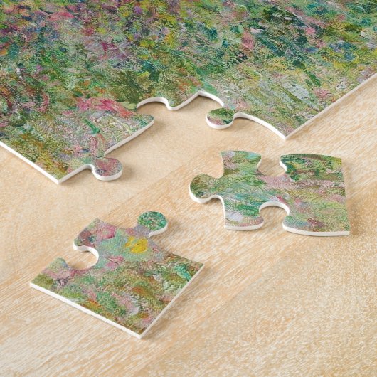 Monet Cliff Walk in Pourville Puzzle Legpuzzel (Zijkant)