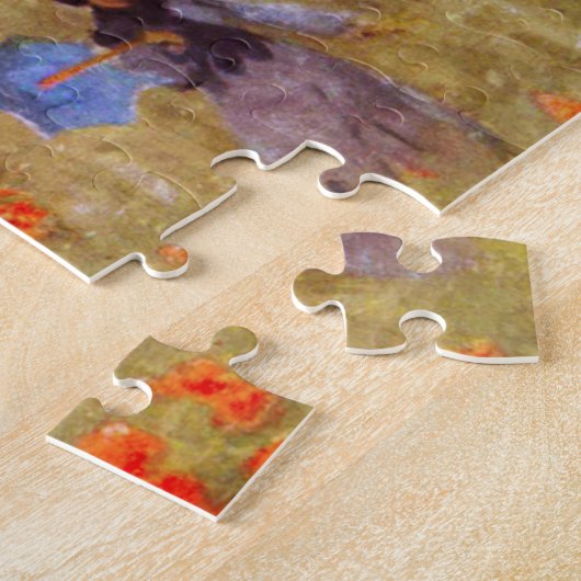 Monet Cliff Walk in Pourville Puzzle Legpuzzel (Zijkant)