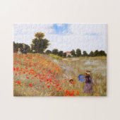 Monet Cliff Walk in Pourville Puzzle Legpuzzel (Horizontaal)
