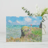 Monet Cliff Walk op uitnodiging van Pourville (Staand voorkant)