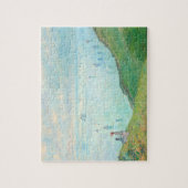 Monet Cliffs bij Pourville Fine Art Legpuzzel (Verticaal)