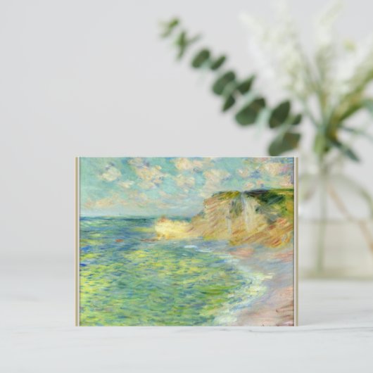 Monet - Cliffs in Amont Briefkaart (Staand voorkant)