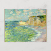 Monet - Cliffs in Amont Briefkaart (Voorkant)