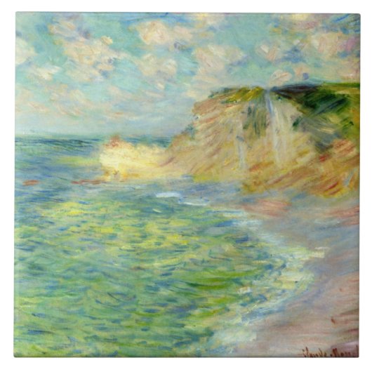 Monet - Cliffs in Amont Tegeltje (Voorkant)