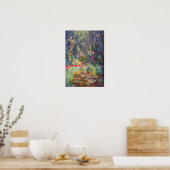 Monet Corner of Water Lily Pond Poster (Keuken)