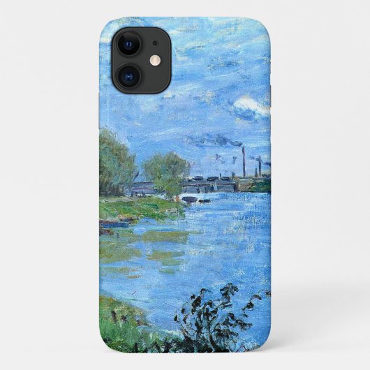 Monet - De Banken van de Seine in La Grand Jaffe Case-Mate iPhone Case (Achterkant)