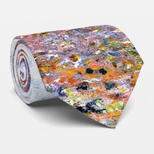 Monet - De Beschutte Weg, 1873 Stropdas (Opgerold)