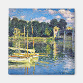 Monet - De brug bij Argenteuil, Impressionisme Magneet (Voorkant)