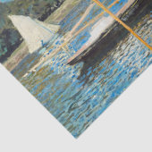 Monet - De brug bij Argenteuilt Decoupage Tissuepapier (Detail)