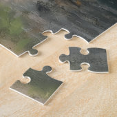 Monet - De brug over de Seine Legpuzzel (Zijkant)