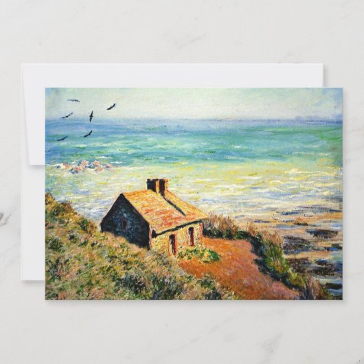 Monet - De Douane, Morgen Effect, (Voorkant)