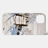 Monet: De Ekster, beroemd schilderij, Case-Mate iPhone Case (Achterkant (horizontaal))