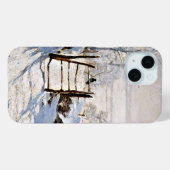Monet, de ekster, beroemde schilderij, Case-Mate iPhone case (Achterkant (horizontaal))