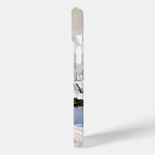 Monet, de ekster, beroemde schilderij, Case-Mate iPhone case (Achterkant / Links)