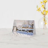 Monet - De Ekster Kaart (Gele Bloem)