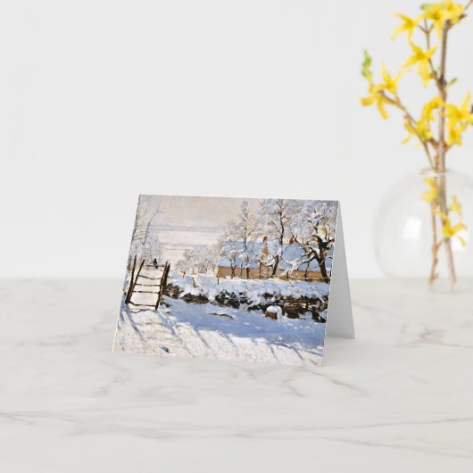 Monet - De Ekster Kaart (Gele Bloem)