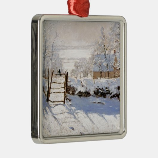 Monet - De Ekster Metalen Ornament (Rechts)