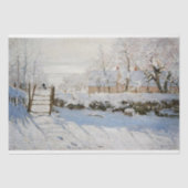 Monet - De ekster (Winter Scene) Decoupage Tissuepapier (Voorkant)