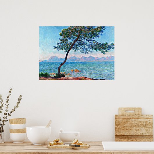 Monet - De Esterel-bergen Poster (Keuken)