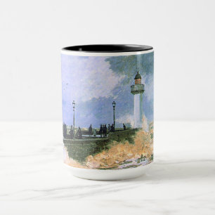 Monet - De havenhoofd bij Le Havre, Mok