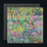 Monet - De Iris Garden bij Giverny Magnetic Kaart<br><div class="desc">The Iris Garden at Giverny / The Artists's Garden at Giverny - Claude Monet,  1899-1900</div>