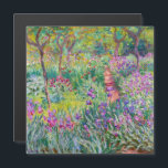 Monet - De Iris Garden bij Giverny Magnetic Kaart<br><div class="desc">The Iris Garden at Giverny / The Artists's Garden at Giverny - Claude Monet,  1899-1900</div>