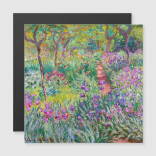 Monet - De Iris Garden bij Giverny Magnetic Kaart