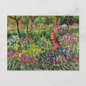 Monet - De Iris Garden in Giverny Briefkaart (Voorkant)