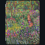 Monet - De Iris Garden in Giverny iPad Cover<br><div class="desc">Claude Monet schilderij,  The Iris Garden in Giverny,  iPad cover.</div>