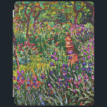 Monet - De Iris Garden in Giverny iPad Cover<br><div class="desc">Claude Monet schilderij,  The Iris Garden in Giverny,  iPad cover.</div>
