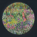 Monet - De Iris Garden in Giverny Papieren Bordje<br><div class="desc">Claude Monet's beroemde schilderij,  The Iris Garden in Giverny.</div>