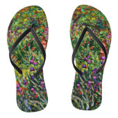 Monet - De Iris Garden in Giverny Teenslippers (Voetbed)