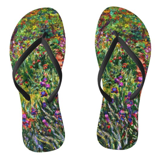 Monet - De Iris Garden in Giverny Teenslippers (Voetbed)