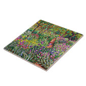 Monet - De Iris Garden in Giverny Tegeltje (Zijkant)
