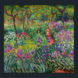 Monet - de Iris-tuin in Giverny 1900 Poster<br><div class="desc">De Iris Garden bij Giverny 1900 van Claude Monet. Ga naar https://books.zedign.com/zas/3.html voor meer poster-gereed afbeeldingen uit Zedign Art Series Book 3 "Claude Monet - Paintings & Drawings Vol 2"</div>