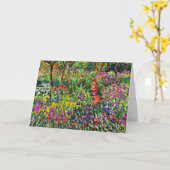 Monet - De Irisentuin in Giverny Kaart (Gele Bloem)