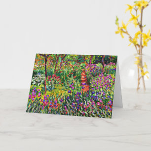 Monet - De Irisentuin in Giverny Kaart