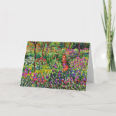 Monet - De Irisentuin in Giverny Kaart (Voorkant)