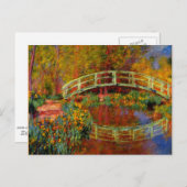 Monet - De Japanse brug Briefkaart (Voorkant / Achterkant)
