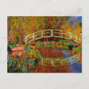 Monet - De Japanse brug Briefkaart