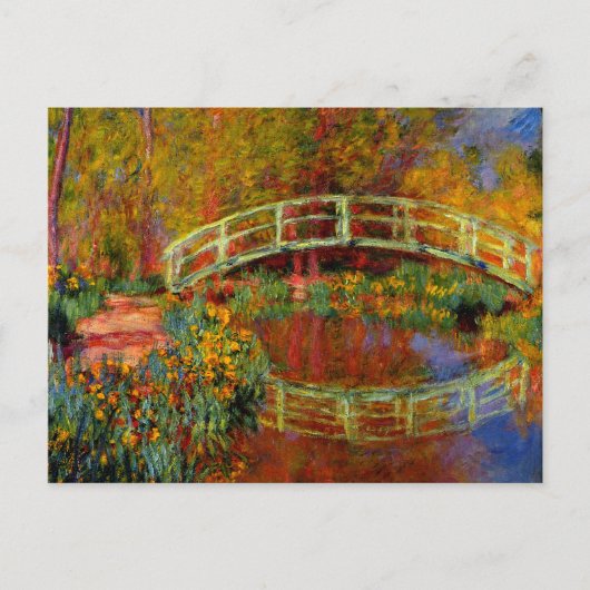 Monet - De Japanse brug Briefkaart (Voorkant)