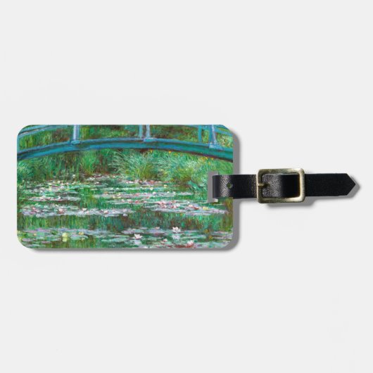Monet De Japanse Brug Kunst Kunstwerk Bagagelabel (Voorkant horizontaal)
