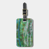 Monet De Japanse Brug Kunst Kunstwerk Bagagelabel (Voorkant verticaal)