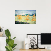 Monet - De Jonge Dames Van Giverny Zon Effect Poster (Thuiskantoor)