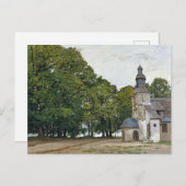 Monet - De kapel Notre Dame de Grace Briefkaart (Voorkant / Achterkant)